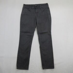 NYDJ Women's Jeans Size 2 Legging Charcoal Gray Denim Skinny Stretch Made in USA